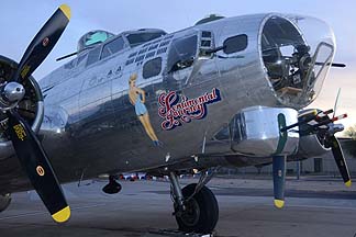 Boeing B-17G Flying Fortress N9323Z Sentimental Journey, Mesa Gateway, March 2, 2013